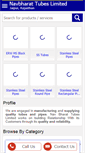 Mobile Screenshot of navbharatsteel.com